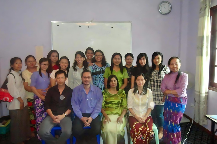 Myanmar TESOL Association founding members